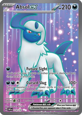 Absol ex (214/197) [Scarlet & Violet: Obsidian Flames]-1