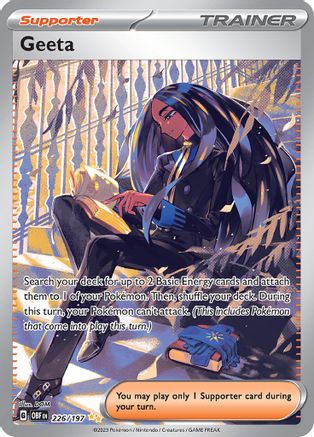 Geeta (226/197) [Scarlet & Violet: Obsidian Flames]-1