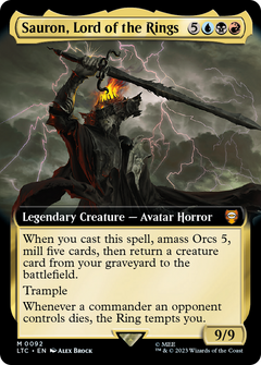 Sauron, Lord of the Rings (Extended Art) [The Lord of the Rings: Tales of Middle-Earth Commander]-1