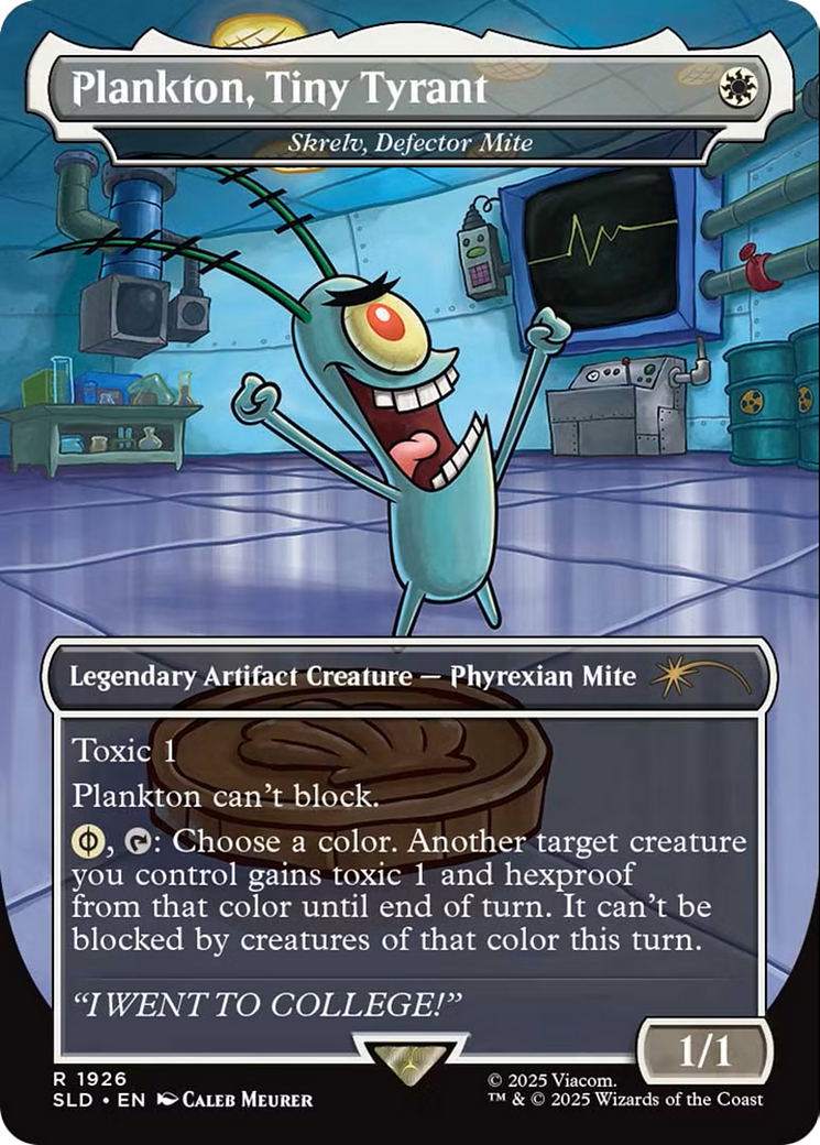Plankton, Tiny Tyrant - Skrelv, Defector Mite [Secret Lair Drop Series]-1