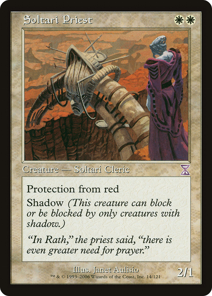 Soltari Priest [Time Spiral Timeshifted]-1