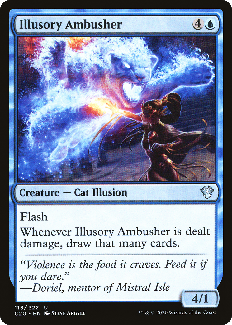 Illusory Ambusher [Commander 2020]-1