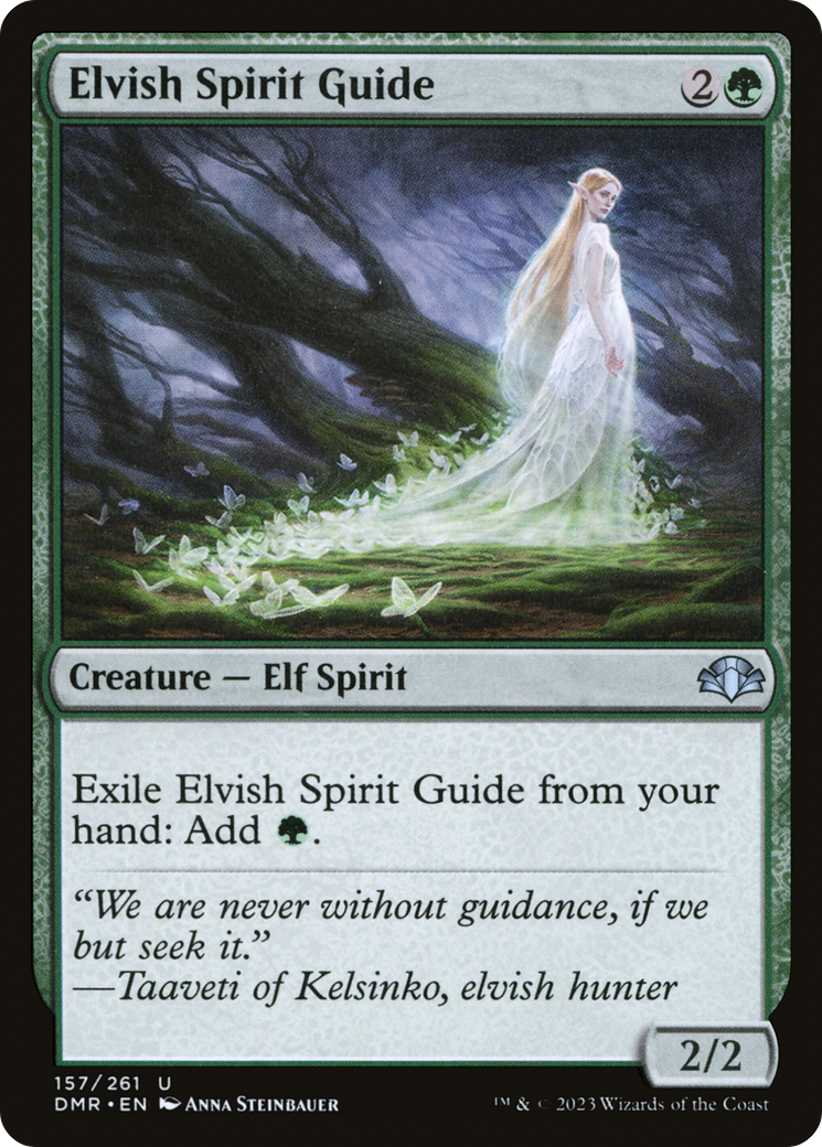 Elvish Spirit Guide [Dominaria Remastered]-1