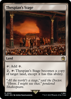 Thespian's Stage [Doctor Who]-1
