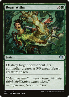 Beast Within [Innistrad: Midnight Hunt Commander]-1