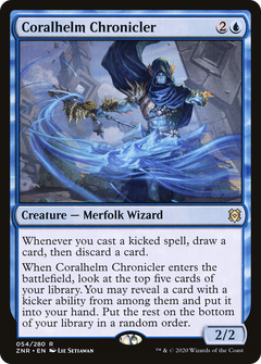 Coralhelm Chronicler [Zendikar Rising]-1