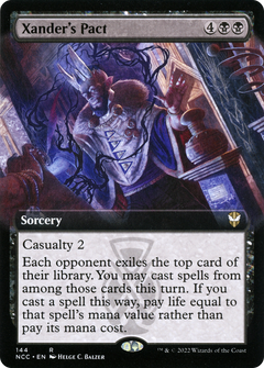 Xander's Pact (Extended Art) (NCC-144) - New Capenna Commander: (Extended Art)-1