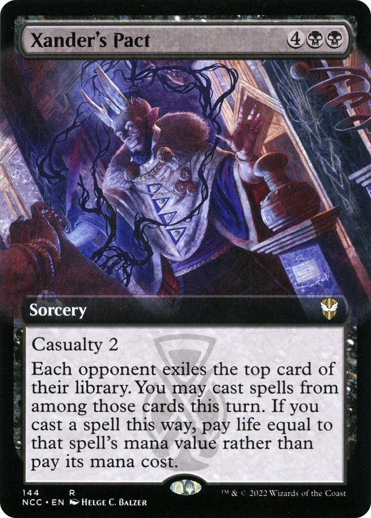 Xander's Pact (Extended Art) (NCC-144) - New Capenna Commander: (Extended Art)-1
