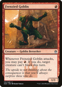 Frenzied Goblin [Masters 25]-1