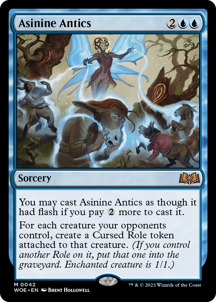 Asinine Antics [Wilds of Eldraine]-1