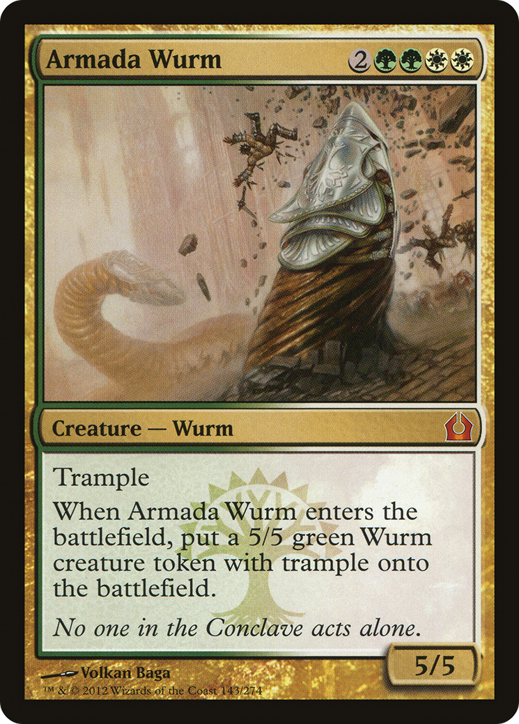 Armada Wurm [Return to Ravnica]-1