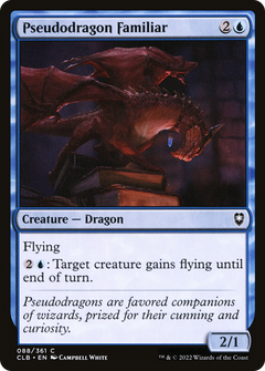 Pseudodragon Familiar [Commander Legends: Battle for Baldur's Gate]-1