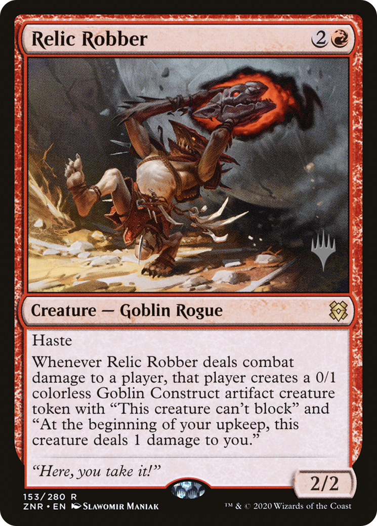 Relic Robber (Promo Pack) [Zendikar Rising Promos]-1