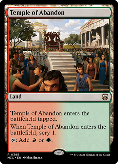 Temple of Abandon [Modern Horizons 3 Commander]-1