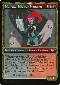 Monoxa, Midway Manager (Showcase) (Galaxy Foil) [Unfinity]-1