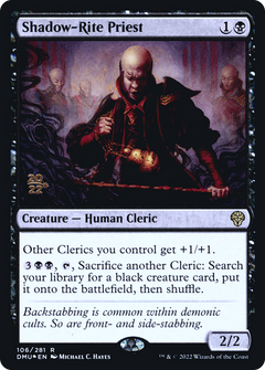 Shadow-Rite Priest [Dominaria United Prerelease Promos]-1