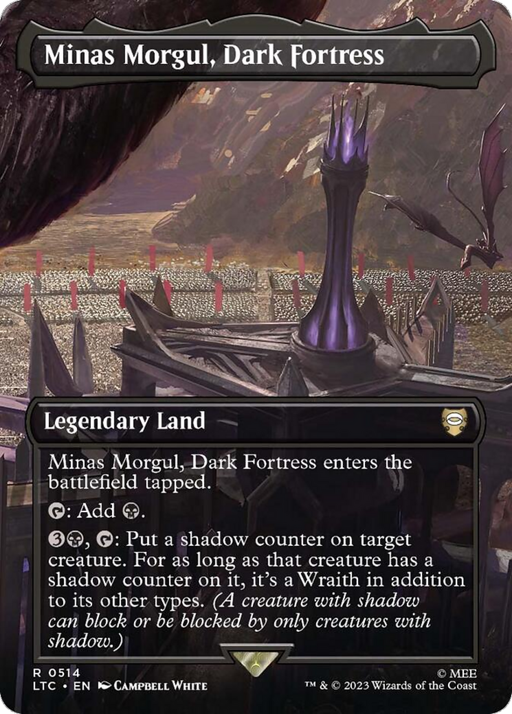 Minas Morgul, Dark Fortress (Borderless) [The Lord of the Rings: Tales of Middle-Earth Commander]-1