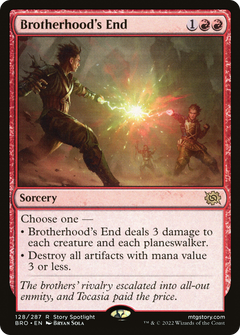 Brotherhood's End [The Brothers' War]-1