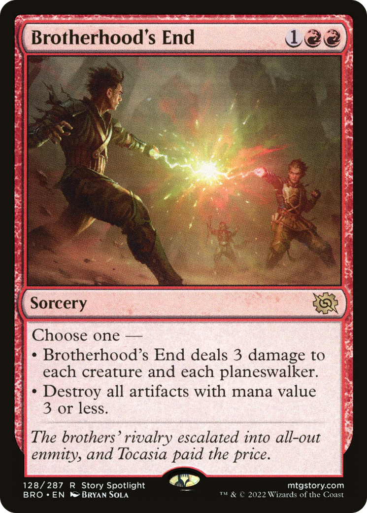 Brotherhood's End [The Brothers' War]-1