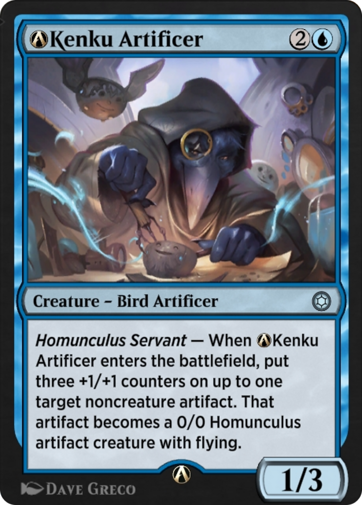 A-Kenku Artificer (HBG-A-125) - Alchemy Horizons: Baldur's Gate-1
