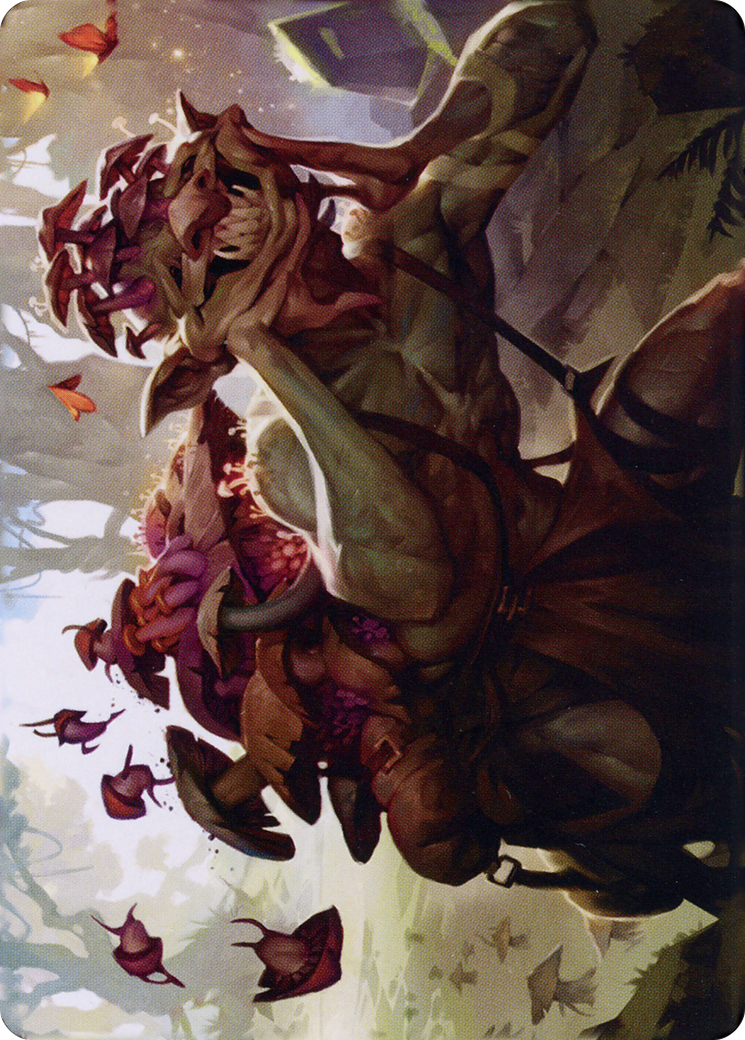 Sprouting Goblin // Sprouting Goblin (ADMU-038) - Dominaria United Art Series (Borderless) Foil-1