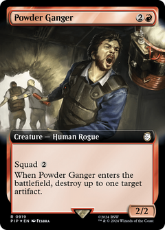 Powder Ganger (Extended Art) (Surge Foil) [Fallout]-1