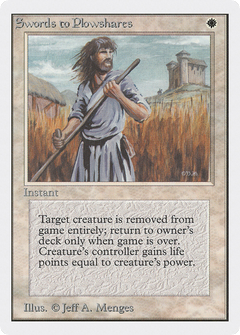 Swords to Plowshares [Unlimited Edition]-1