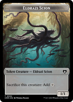 Eldrazi Scion // Phyrexian Beast Double-Sided Token [Commander Masters Tokens]-1