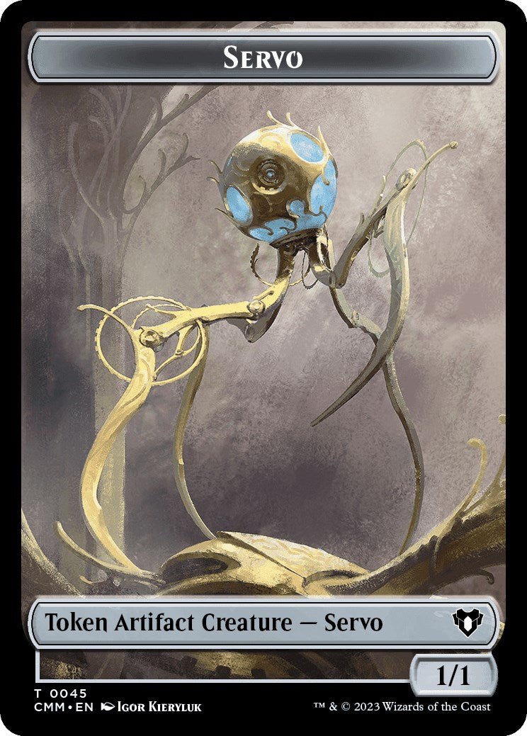 Servo // Ogre Double-Sided Token [Commander Masters Tokens]-1