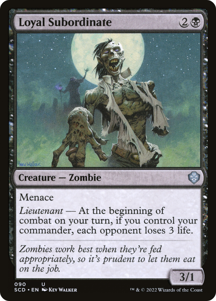 Loyal Subordinate [Starter Commander Decks]-1