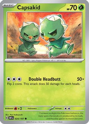 Capsakid (024/197) [Scarlet & Violet: Obsidian Flames]-1