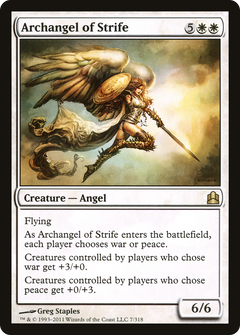 Archangel of Strife [Commander 2011]-1