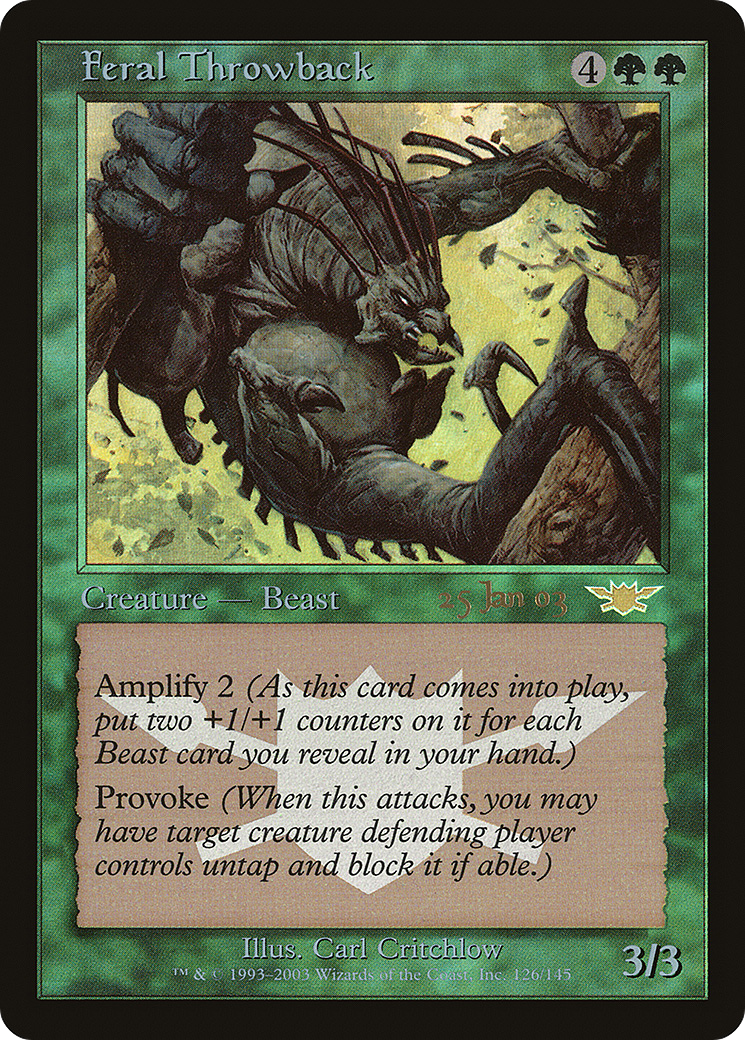 Feral Throwback [Legions Promos]-1