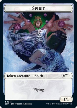 Angel // Spirit Double-Sided Token [Secret Lair Drop Series]-3