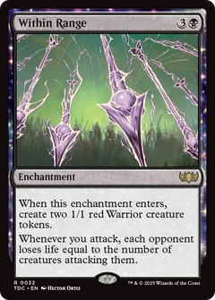 Within Range (TDC-032) - Commander: Tarkir: Dragonstorm: (enchantment)-1