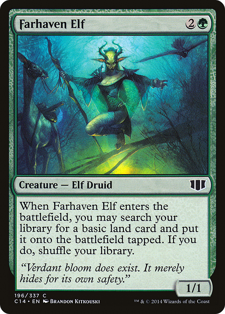 Farhaven Elf [Commander 2014]-1