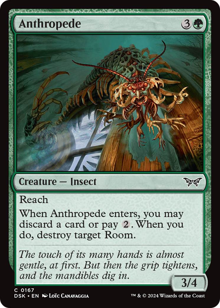 Anthropede [Duskmourn: House of Horror]-1