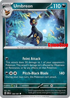 Umbreon (130/197) (GameStop Exclusive) [Scarlet & Violet: Black Star Promos]-1