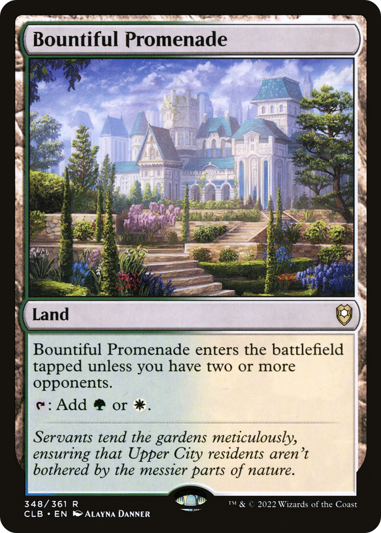 Bountiful Promenade [Commander Legends: Battle for Baldur's Gate]-1