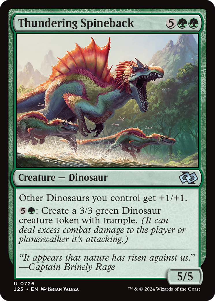 Thundering Spineback [Foundations Jumpstart]-1