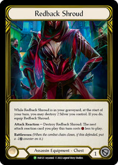 Redback Shroud (Golden) [FAB123] (Promo)  Cold Foil-1