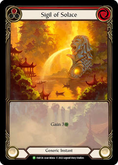 Sigil of Solace [FAB0136] (Promo)  Rainbow Foil-1