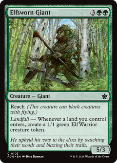 Elfsworn Giant [Foundations]-1