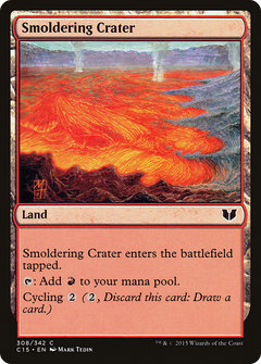 Smoldering Crater [Commander 2015]-1