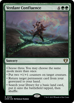 Verdant Confluence (CMM-329) - Commander Masters-1