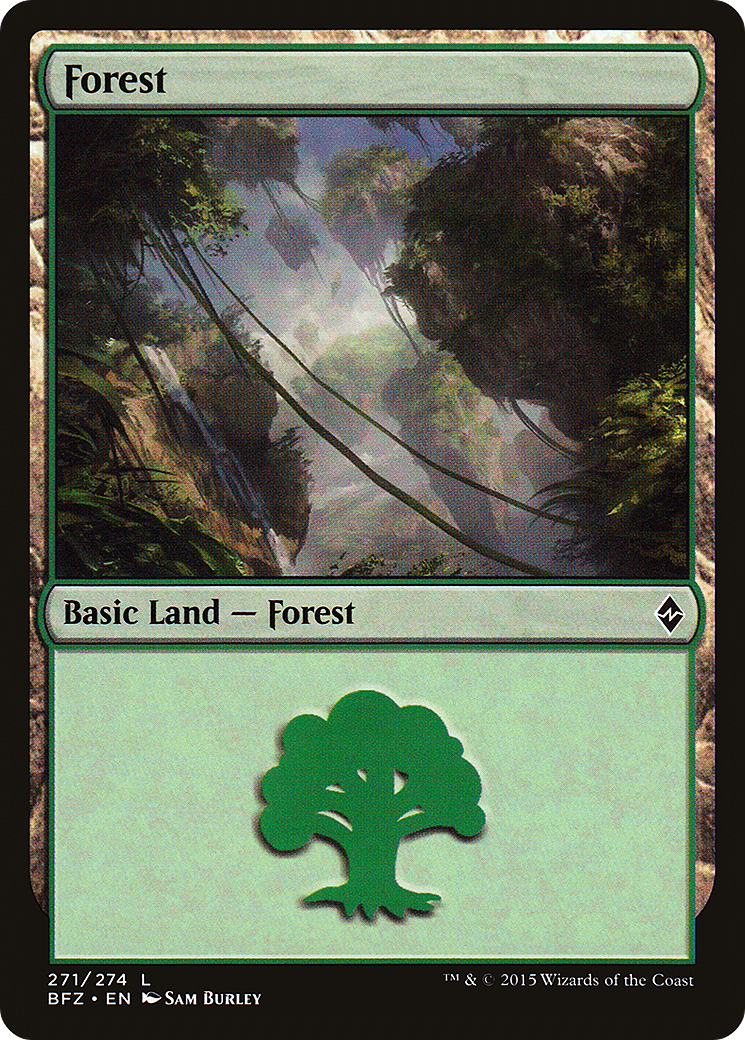 Forest (271) [Battle for Zendikar]-1