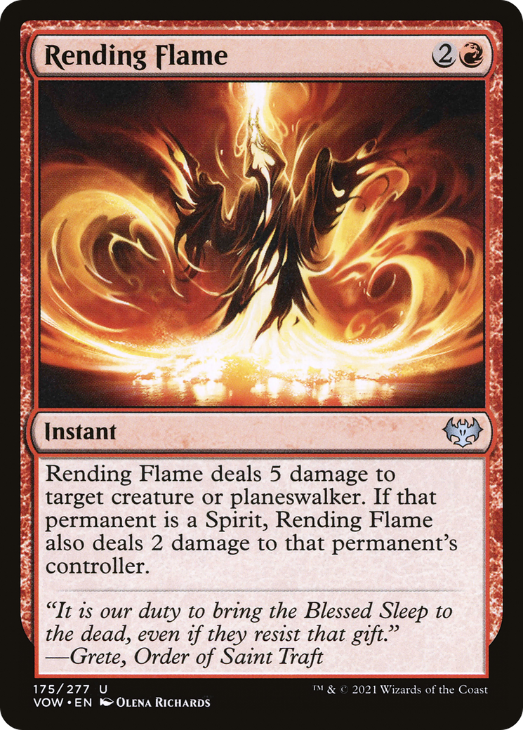 Rending Flame [Innistrad: Crimson Vow]-1