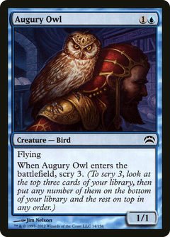 Augury Owl (PC2-014) - Planechase 2012 Foil-1