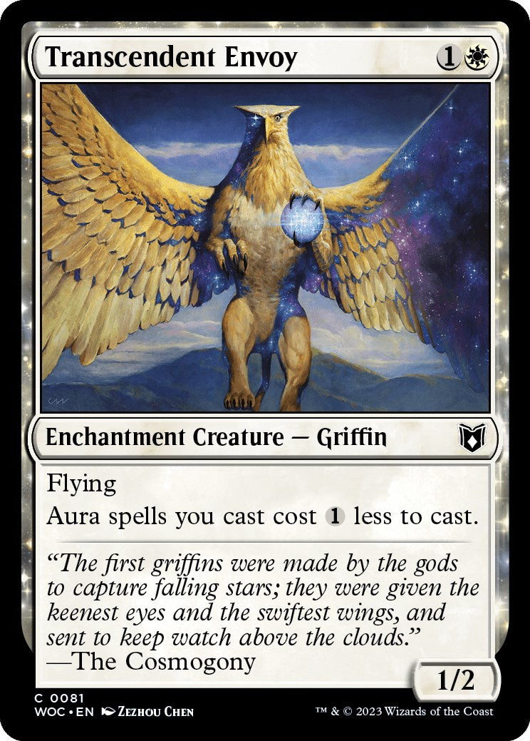 Transcendent Envoy [Wilds of Eldraine Commander]-1