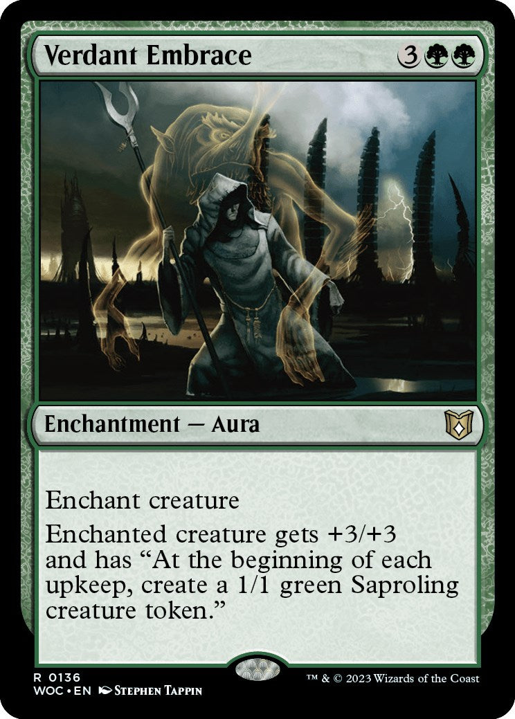 Verdant Embrace [Wilds of Eldraine Commander]-1